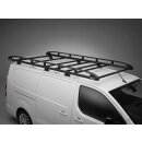 schwarzer Aluminium Dachträger für Opel Vivaro...