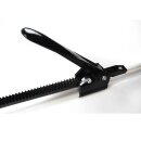 Clamping beams for securing loads with slight scratches