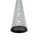 2x Airlineschiene halbrund slim - 2,0 m inkl. 4x Endkappe