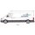 Edelstahl Dachgepäckträger für MAN TGE und VW Crafter - L4H3