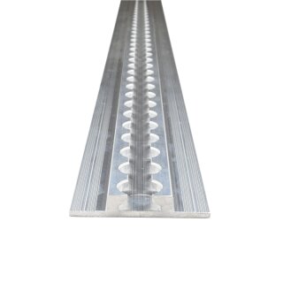 Flat airline rail - 1.5 meters - Standard with slight scratches