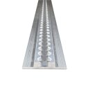 Flat airline rail - 1.5 meters - Standard with slight...
