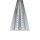 Flat airline rail - 1.5 meters - Standard with slight scratches
