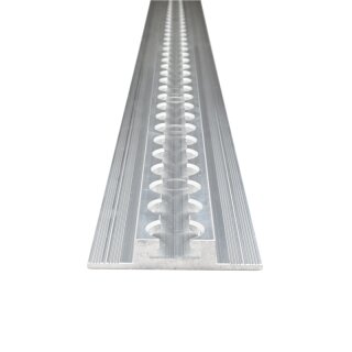 Airline rail, flat profile - 1 meter - Strong with slight scratches