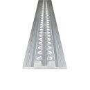 Airline rail, flat profile - 1 meter - Strong with slight...