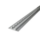 Airline rail, flat profile - 1 meter - Strong with slight...
