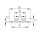 Airlineschiene Flachprofil - 1,5 Meter - Standard