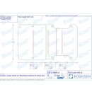 Alu-Riffelblech-Bodenplatte für Toyota ProAce Max - L2 - ab 2024