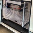 Alu-Riffelblech-Bodenplatte für VW Crafter - L3
