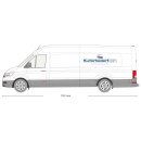 Alu-Riffelblech-Bodenplatte für VW Crafter - L5