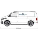 Alu-Riffelblech-Bodenplatte für VW T5 & T6 - L1