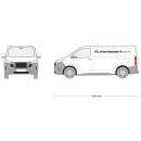 Aluminum checker plate floor panel for Ford Transit...