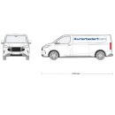 Aluminum checker plate floor panel for Ford Transit...