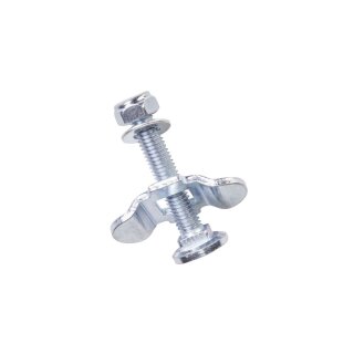 M8 Schraubfitting für Airlineschienen – Klemmbereich 0–33 mm
