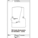 Transporterboden für VW Caddy - L1 - 2004-2020