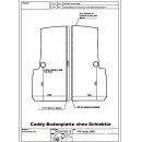 Transporterboden für VW Caddy - L1 - 2.682 mm