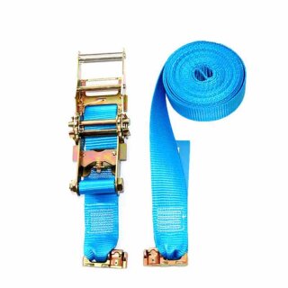 Zurrgurt fr Airlineschiene mit Ratsche - 6 Meter - 50 mm