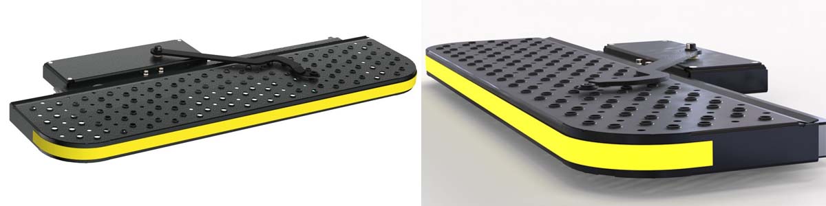 Trittstufe X4 mechanisch und elektrisch