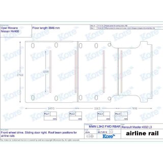 mit 4x Airlineschienen a 1 Meter(nur bei 12mm Bodenplatten möglich!!!)