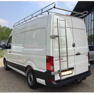 Edelstahl-Leiter für 180 Grad Hecktüren - 400043