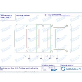 mit 4x Airlineschienen a 1,20 Meter(nur bei 9 mm Bodenplatten möglich!!!)