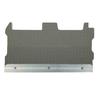 Bodenplatte 12 mm grau Antirutschbeschichtet(gummiert)